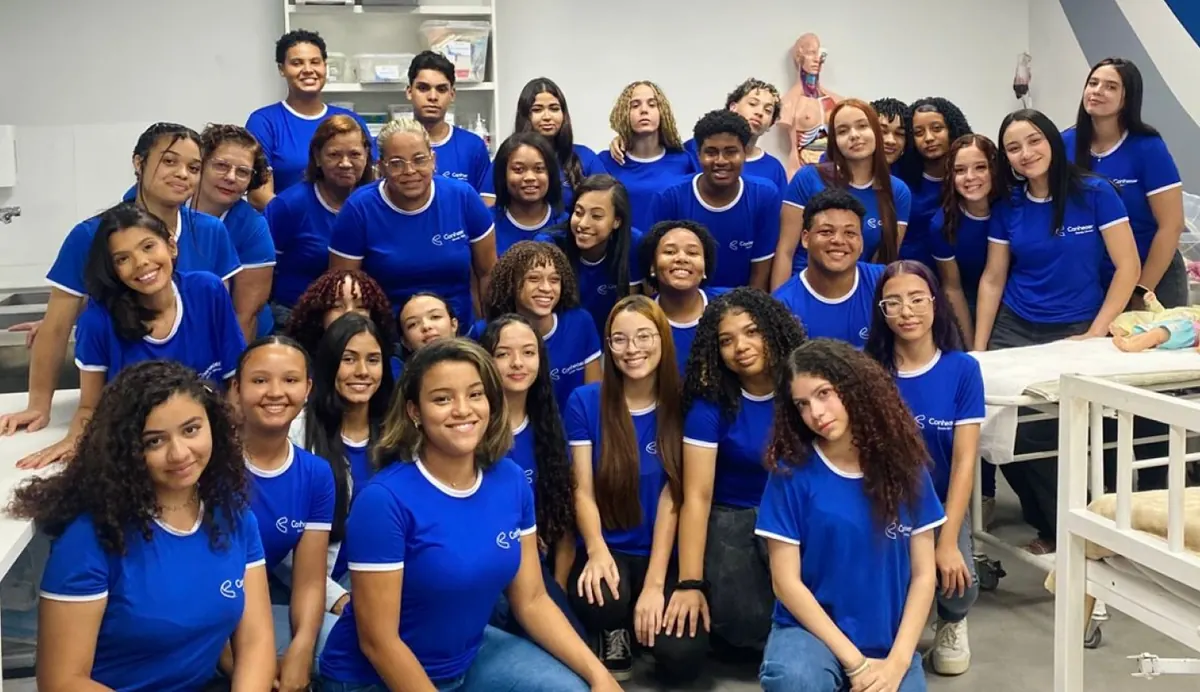 Turma da Conhecer Escola Técnica